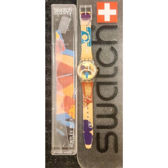 Swatch Artpack4 Watch Set with the TICKING BRAIN GK247 by Jo Whaley - Picture 16 of 16